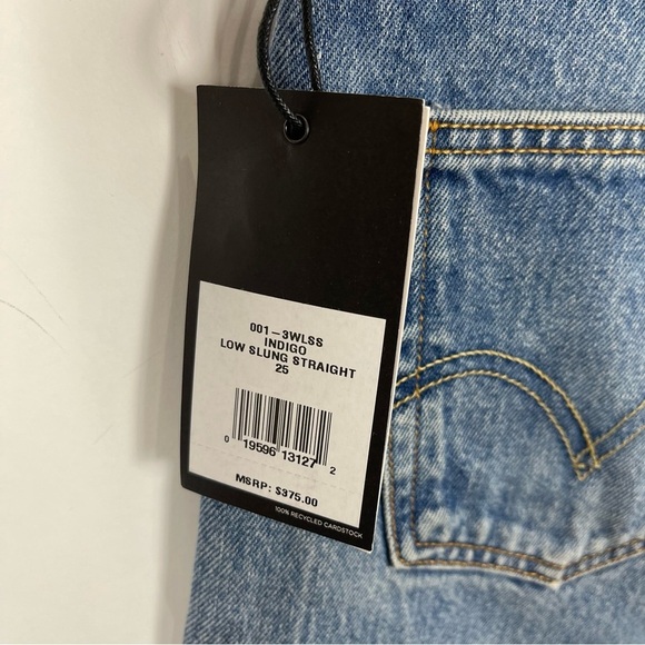 RE/DONE Crop Low Slung Jeans Reconstructed Levi’s - Picture 14 of 16